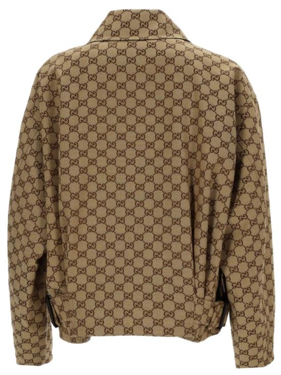  구찌 GG 캔버스 봄버 재킷 842660 ZAF4S2580 Brown - GUCCI