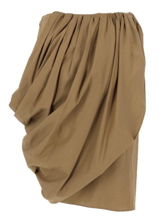 26SS 끌로에 미디 스커트 26UJU41141 3B6 Brown - CHLOE