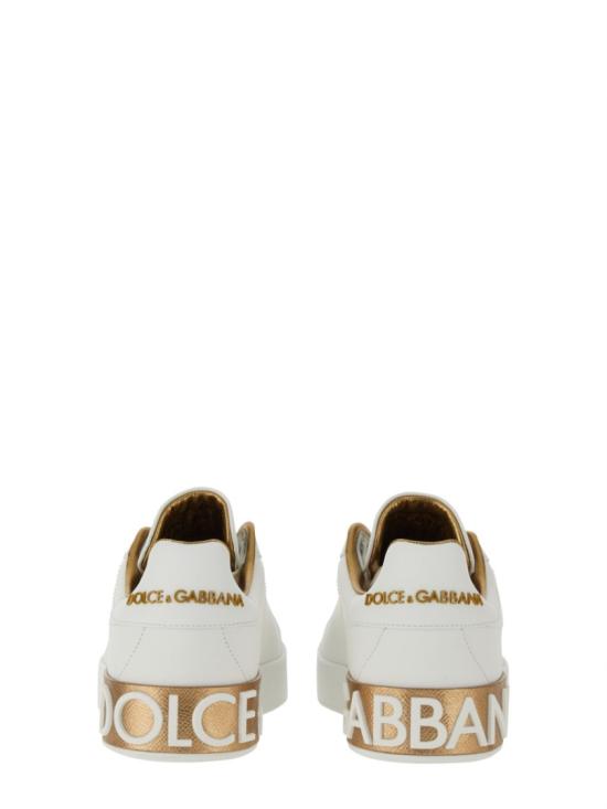  돌체앤가바나 카프스킨 나파 포르토피노 스니커즈 CK1544 AX6158L315 White - DOLCE & GABBANA