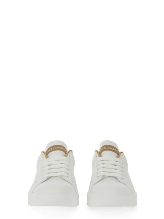  돌체앤가바나 카프스킨 나파 포르토피노 스니커즈 CK1544 AX6158L315 White - DOLCE & GABBANA