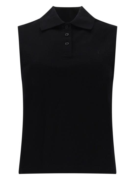  생로랑 탑 862601 Y37ZE1000 Black