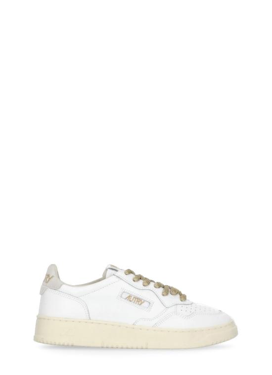 26FW 오트리 메달리스트 로우 레더 스니커즈 AULWSW01WHT WHT White