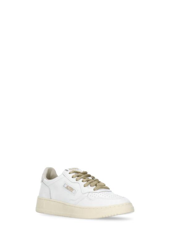 26FW 오트리 메달리스트 로우 레더 스니커즈 AULWSW01WHT WHT White - AUTRY