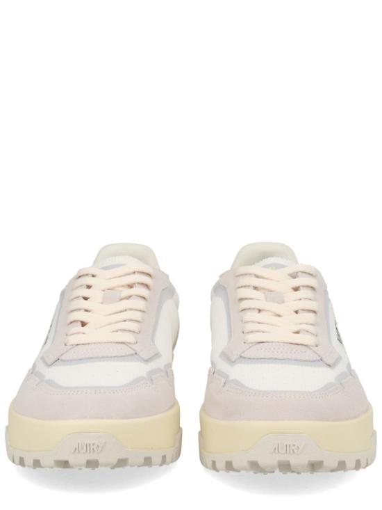  오트리 WILDPACE 로우 스니커즈 립스탑 나일론 가죽 LDLM AK01 Neutrals - AUTRY