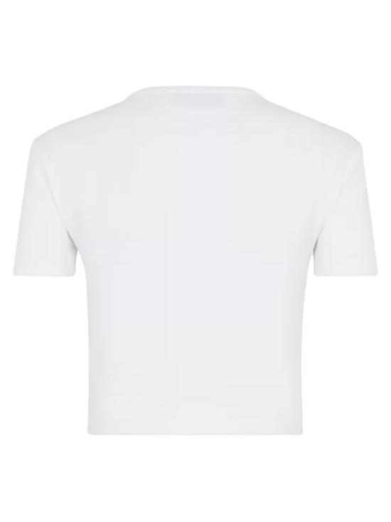  펜디 코튼 티셔츠 FS8110 ANQMF0ZNM White - FENDI