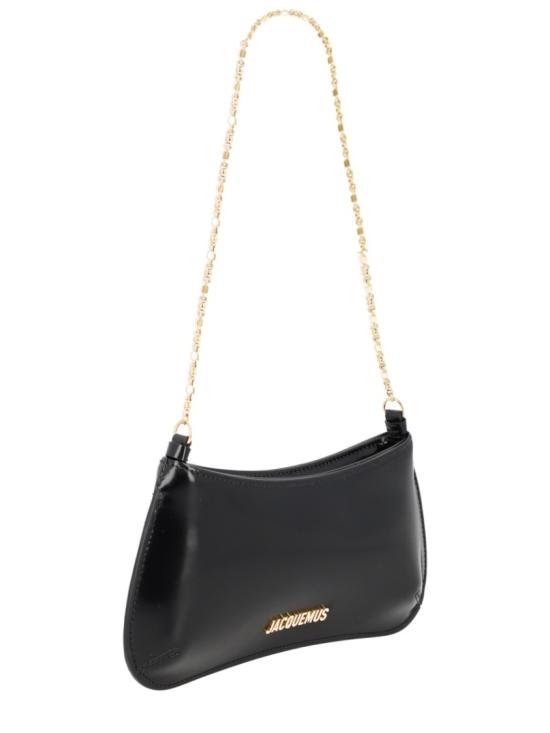  자크뮈스 쁘띠 비주 체인 숄더백 BAW00404BC1 8A01990 Black - JACQUEMUS