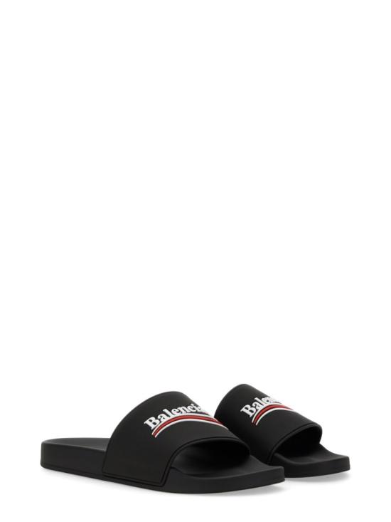  발렌시아가 풀 슬라이드 샌들 776818 W1S801096 Black - BALENCIAGA