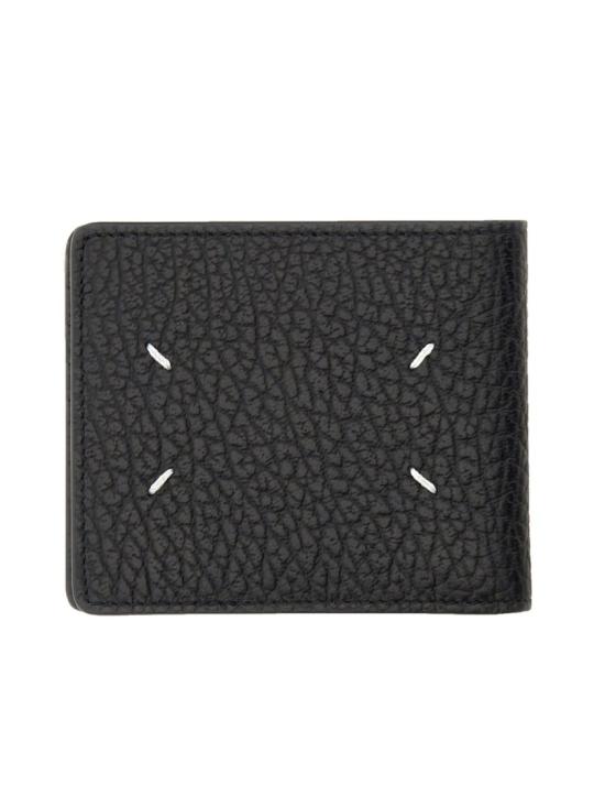 26FW 마르지엘라 4스티치 반지갑 SA1UI0016 P4455T8013 Black - MAISON MARGIELA