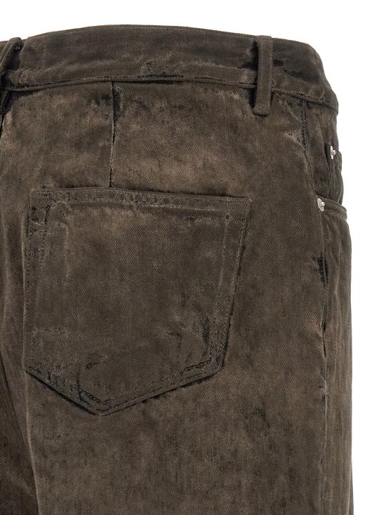 26FW 릭 오웬스 데님 팬츠 RI339735BM GRAY - RICK OWENS