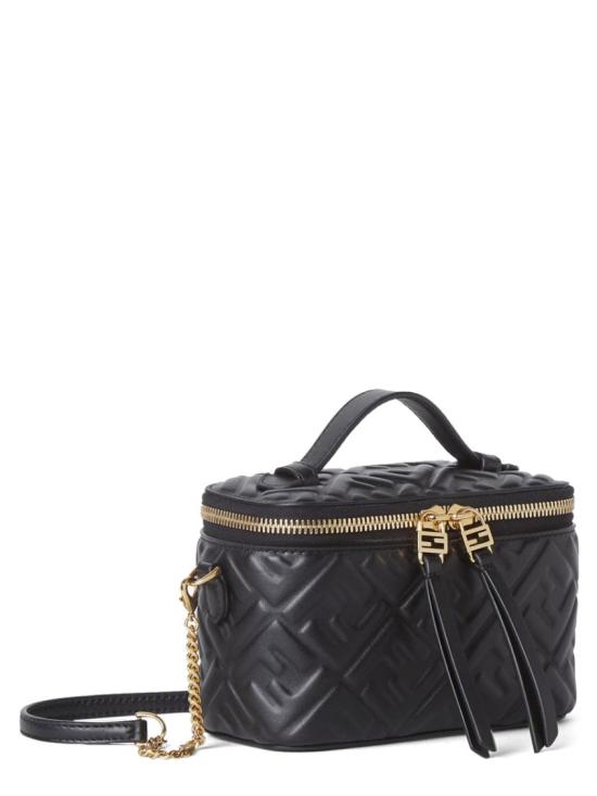  펜디 배니티 FF 모티프 나파 레더 미니백 8BS108 AAJDF0KUR Black - FENDI