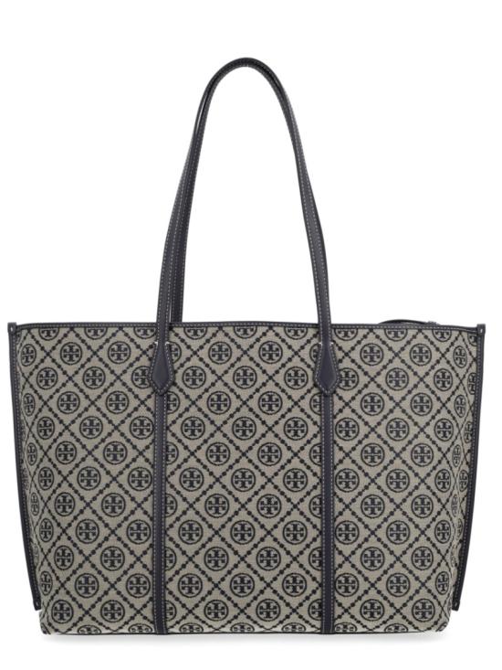  토리버치 T 모노그램 토트백 174279 405 Grey - TORY BURCH