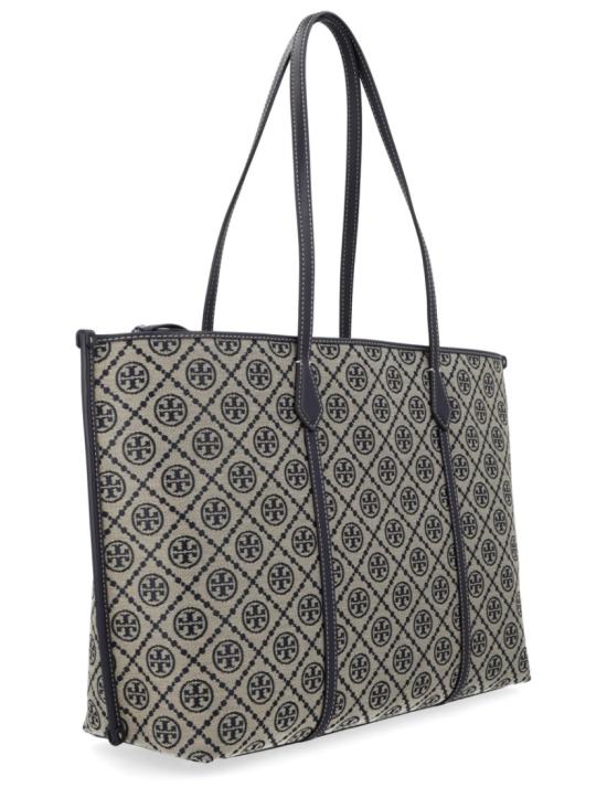  토리버치 T 모노그램 토트백 174279 405 Grey - TORY BURCH