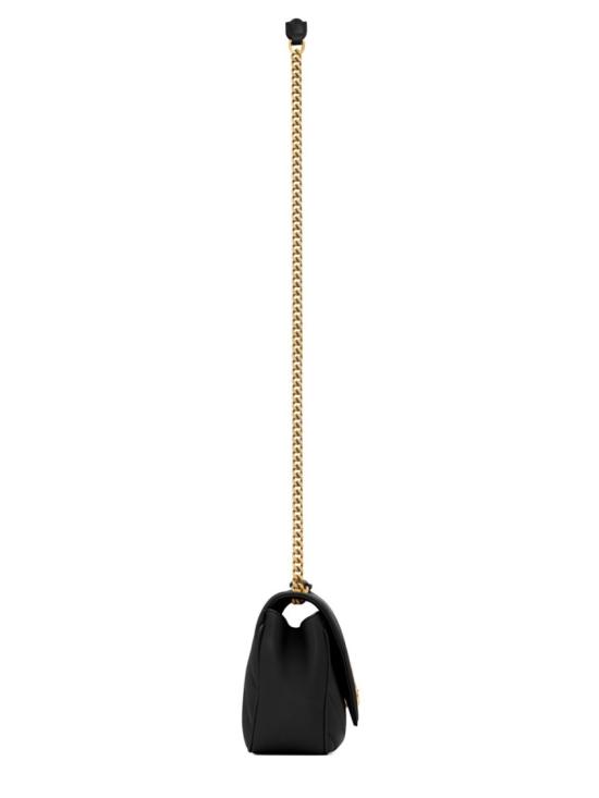  생로랑 루루 마틀라세 램스킨 스몰 숄더백 801437 AAEAX1000 Black - SAINT LAURENT