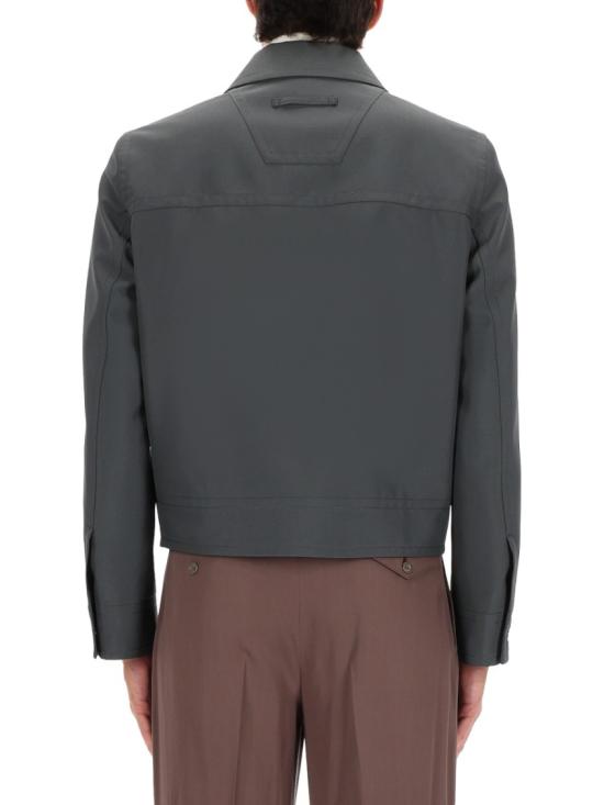 25FW 구찌 테크니컬 파나마 자켓 841315 ZAFKB1088 Grey - GUCCI