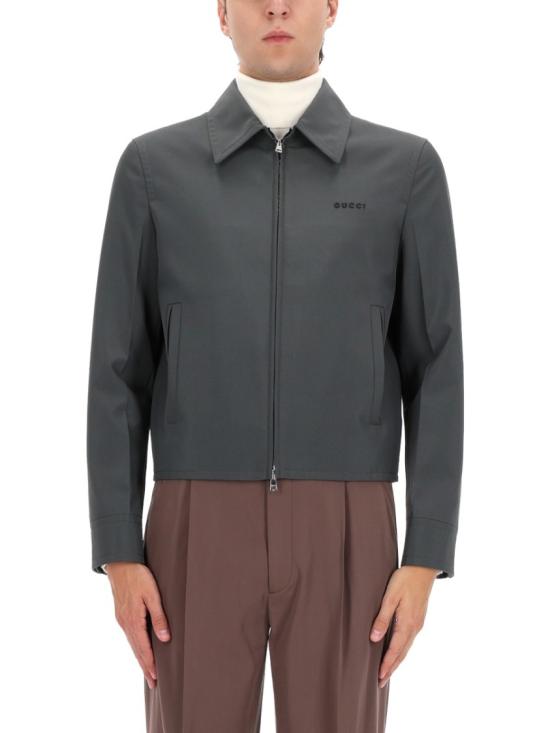 25FW 구찌 테크니컬 파나마 자켓 841315 ZAFKB1088 Grey