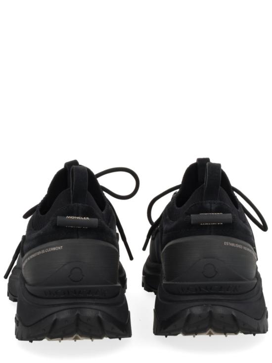  몽클레어 트레일그립 라이트3 누벅 앤 스웨이드 트레이너 4M00290 M7242999 Black - MONCLER