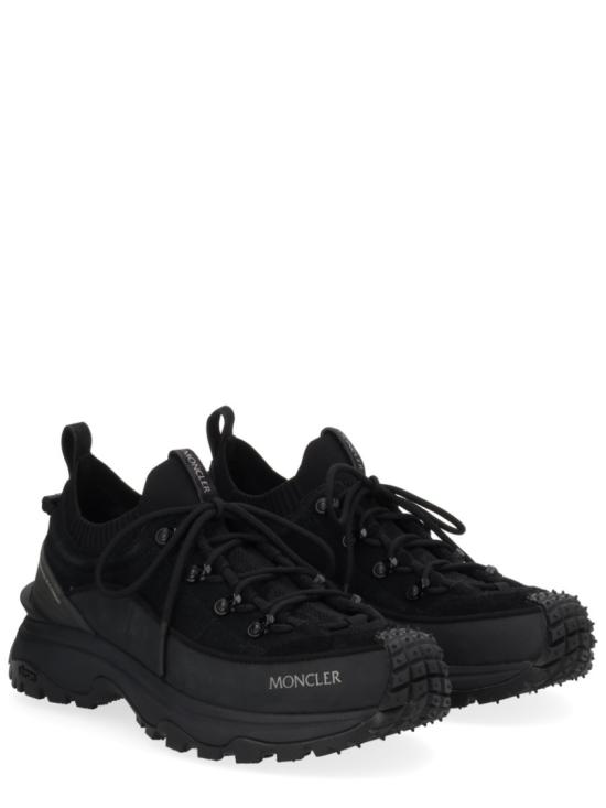  몽클레어 트레일그립 라이트3 누벅 앤 스웨이드 트레이너 4M00290 M7242999 Black - MONCLER