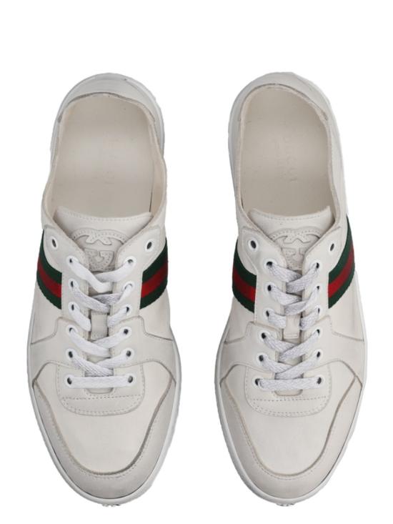  구찌 스트레치 로우탑 스니커즈 865056 AAGFF9099 Grey - GUCCI
