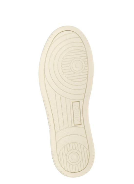 26FW 오트리 메달리스트 로우 레더 스니커즈 AULWLS75WHT GOLD White - AUTRY