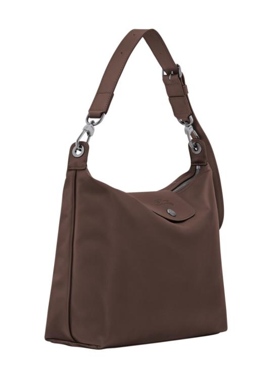  롱샴 르 플리아쥬 엑스트라 M 호보백 10189 987002 Black - LONGCHAMP