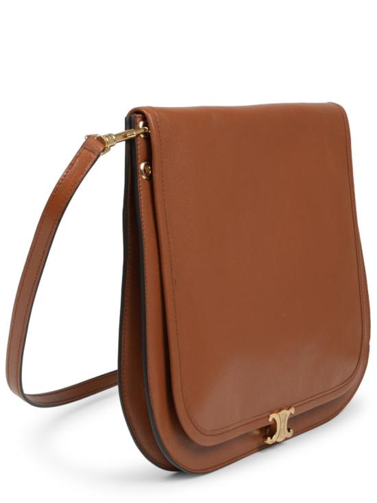  셀린느 소프트 트리옹프 베사체 서플 샤이니 램스킨 백 123632T88 GFY5 Brown - CELINE