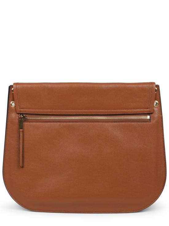  셀린느 소프트 트리옹프 베사체 서플 샤이니 램스킨 백 123632T88 GFY5 Brown - CELINE