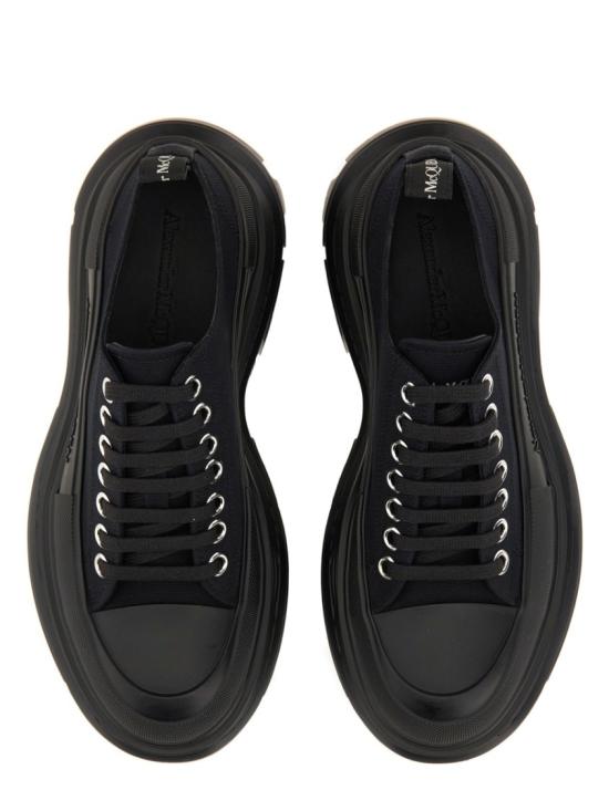  알렉산더 맥퀸 트레드 슬릭 레이스업 슈즈 697072 W4AAQ1000 Black - ALEXANDER MCQUEEN
