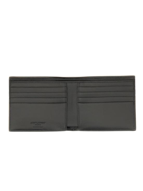  생로랑 로고 이스트/웨스트 반지갑 396307 DZEDE1000 Grey - SAINT LAURENT