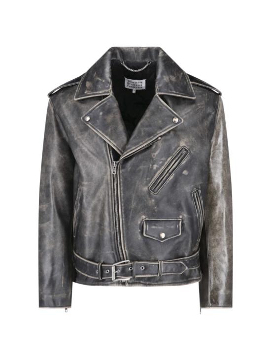 26FW 마르지엘라 바이커 자켓 S50AM0668 M07024900 Black