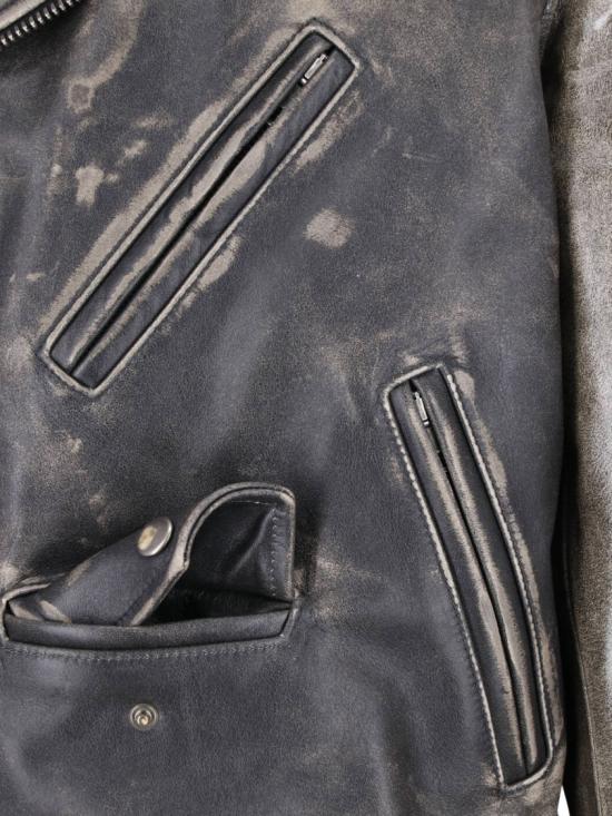 26FW 마르지엘라 바이커 자켓 S50AM0668 M07024900 Black - MAISON MARGIELA