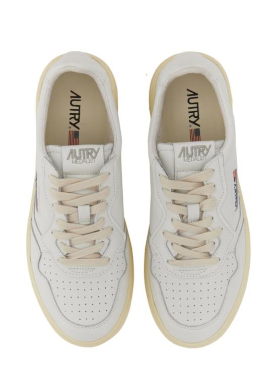  오트리 메달리스트 로우 스니커즈 AULM LL15 White - AUTRY