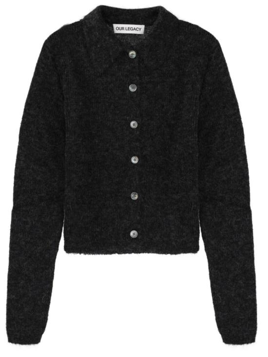  아워레가시 매찌 폴로 W2263MCM CHARCOALMELANGEFUZZYALPACA Black