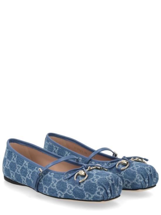  구찌 플랫 슈즈 814321 FAFHR4746 Blue - GUCCI