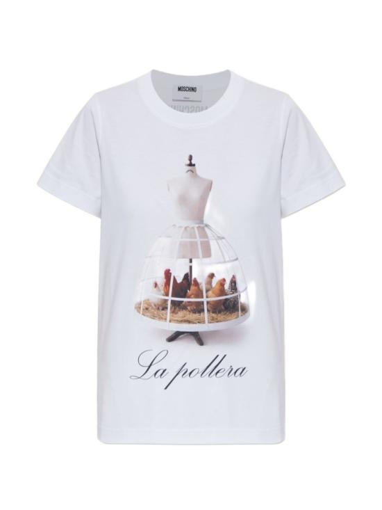 26FW 모스키노 탑 A0709 5441 1001 White
