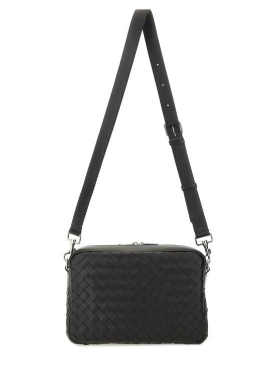  보테가베네타 미디움 인트레치아토 카메라백 755925 V2HL18803 Black - BOTTEGA VENETA