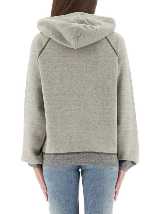 25FW 끌로에 탑 25AJH10179 060 Grey - CHLOE
