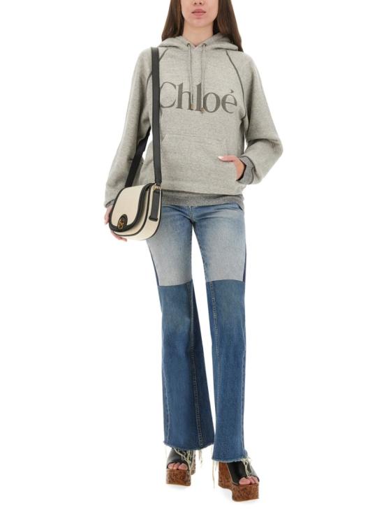 25FW 끌로에 탑 25AJH10179 060 Grey - CHLOE