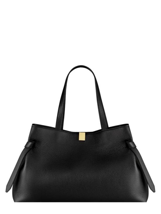 26FW 유제피 토트백 GYOZA TOTE PEBBLE GRAIN LEATHER BLACK