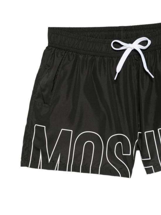 26FW 모스키노 스윔팬츠 A4207 9301 1555 Black - MOSCHINO