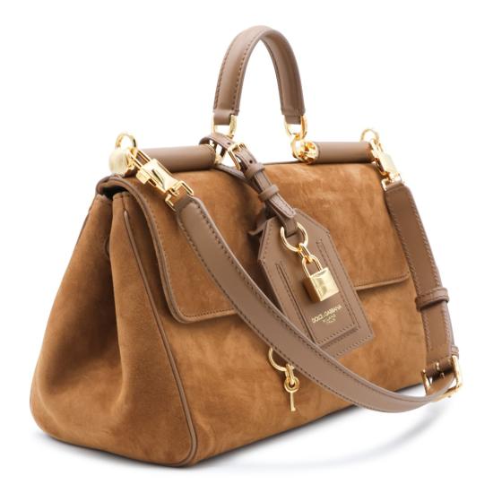 26FW 돌체앤가바나 마이 시실리 핸드백 BB7782BO9038Y121 Brown - DOLCE & GABBANA