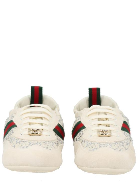  구찌 GG 크리스털 시프트 스니커즈 859221 AAF3W9165 Neutrals - GUCCI