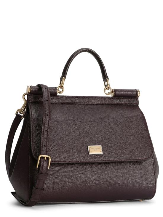  돌체앤가바나 라지 시실리 핸드백 BB6002 B10018M073 Black - DOLCE & GABBANA