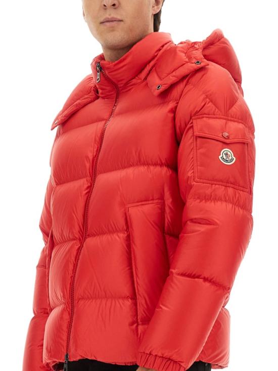 25FW 몽클레어 쿠예르 후드 쇼트 다운 자켓 1A00158 597XQ45R Red - MONCLER
