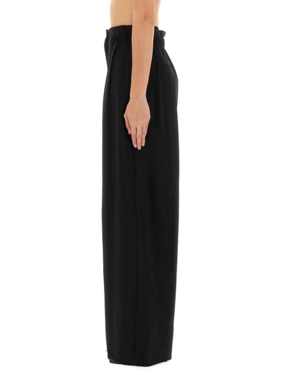 25FW 스포트막스 스트레이트 팬츠 2522136022600 406004 Black - SPORTMAX