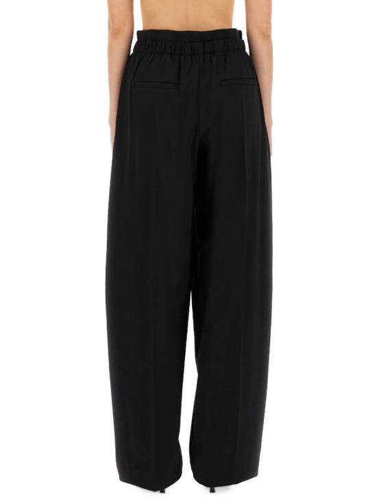 25FW 스포트막스 스트레이트 팬츠 2522136022600 406004 Black - SPORTMAX