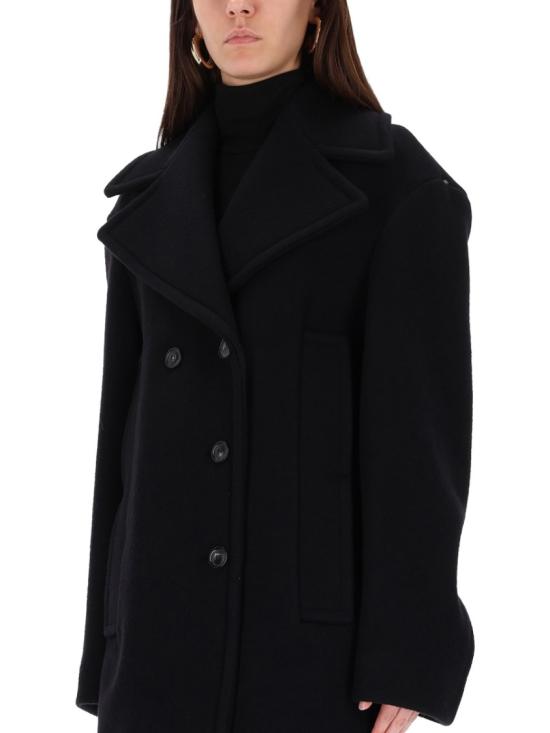 25FW 스포트막스 코트 2522086012600 605004 Black - SPORTMAX