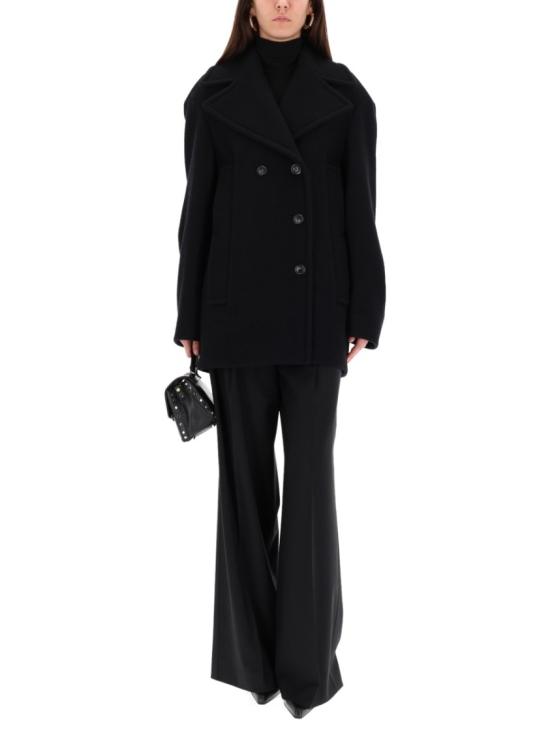 25FW 스포트막스 코트 2522086012600 605004 Black - SPORTMAX