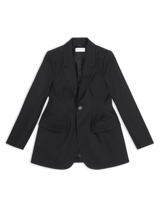 25FW 발렌시아가 아워글래스 자켓 571278 TYI201000 Black