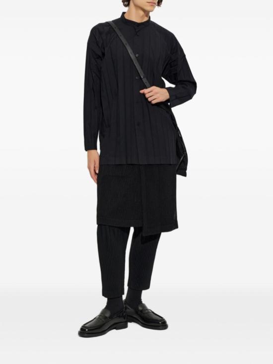 26FW 옴므 플리세 이세이 미야케 셔츠 HP68FJ30115 Black - HOMME PLISSE' ISSEY MIYAKE