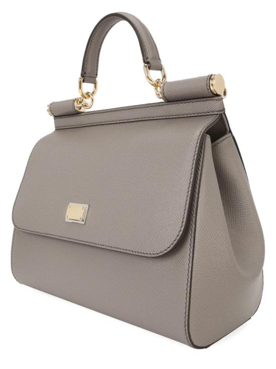  돌체앤가바나 라지 시실리 핸드백 BB6002 B100180045 Grey - DOLCE & GABBANA